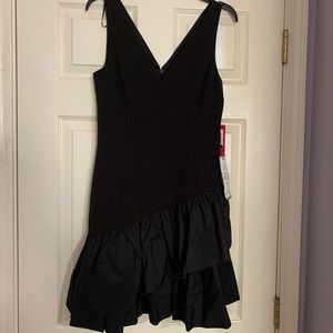 NWT Black fit and flare dress